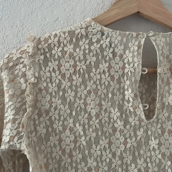 ZARA Medium Long Sleeve Blouse - Picture 4 of 4